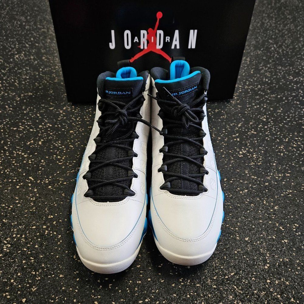 Air Jordan 9 Retro Powder Blue 2024 FQ8992-101 Mens Size 12 - Picture 6 of 7